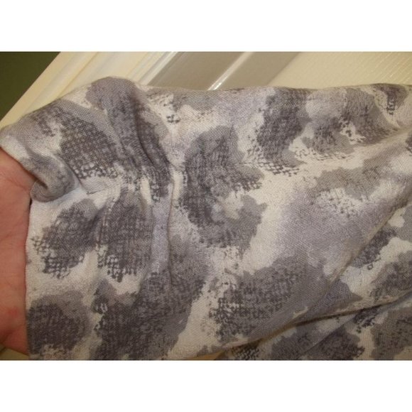 Coldwater Creek Grey Camo Blazer Jacket Size P10 - Picture 3 of 6